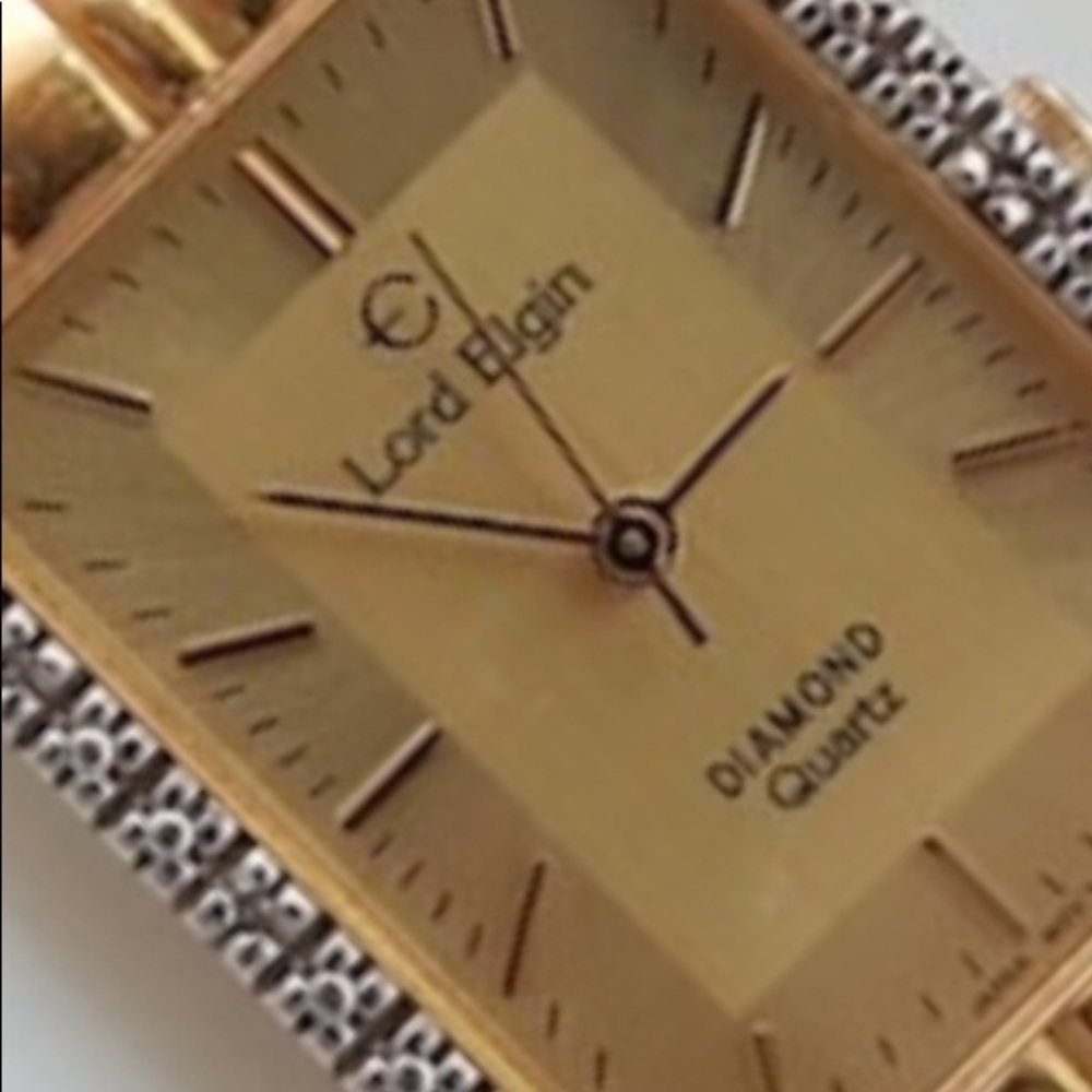 14k plate vintage Lord Elgin watch